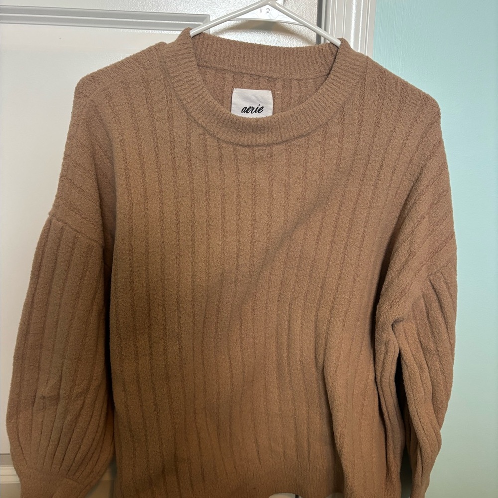 NWT Aerie Ribbed Buttercream Sweater